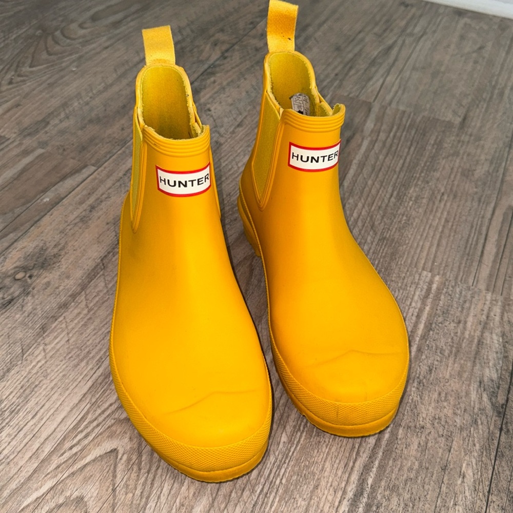 hunter ankle rain boots